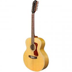Гитара электроакустическая 12-струнная форма корпуса - джамбо, цвет - натуральный\ GUILD F-2512E Maple 12-string