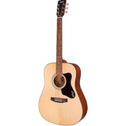 Гитара акустическая форма корпуса - дредноут, цвет - натуральный, верхняя дека - массив ели GUILD A-20 Bob Marley
