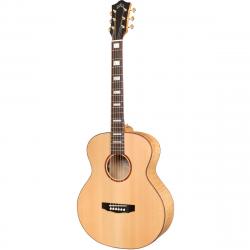 Гитара электроакустическая форма корпуса - джамбо, цвет - натуральный, верхняя дека - массив ели GUILD Jumbo Jr Reserve Maple