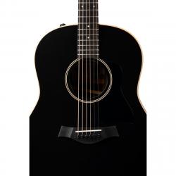 Электроакустическая гитара формы Grand Pacific, цвет - чёрный (топ), топ - массив TAYLOR AMERICAN DREAM SERIES AD17e Blacktop