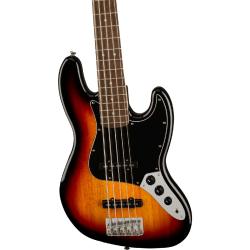 Бас-гитара 5-струнная, цвет санберст SQUIER by FENDER Affinity Jazz Bass V LRL 3TS
