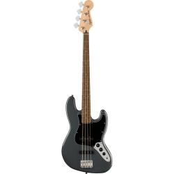 Бас-гитара, цвет серый металлик SQUIER by FENDER Affinity Jazz Bass LRL CFM