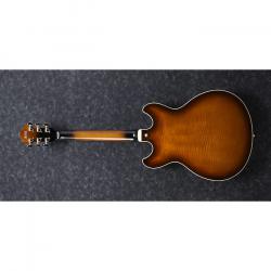 Полуакустическая гитара левосторонняя, цвет скрипичный санбёрст IBANEZ AS93FML-VLS