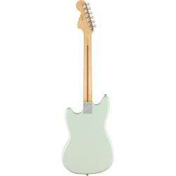 Электрогитара, цвет салатовый, в комплекте чехол FENDER AMERICAN PERFORMER MUSTANG RW SATIN SONIC BLUE