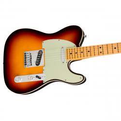 Электрогитара, цвет санберст, в комплекте кейс FENDER American Ultra Telecaster Maple Fingerboard Ultraburst