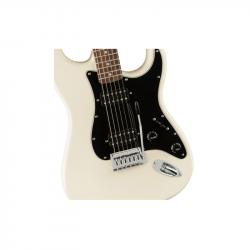 Электрогитара, цвет белый SQUIER by FENDER Affinity Stratocaster HH LRL OLW