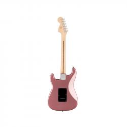 Электрогитара, цвет винный SQUIER by FENDER Affinity Stratocaster HH LRL BGM