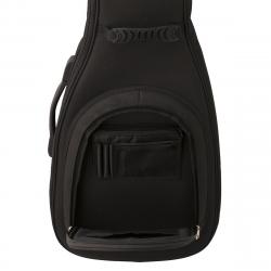 Жесткий нейлоновый гитарный чехол, дополнительная защита, поддержка грифа, мягкие плечевые ремни, усиленные ручки, три кармана на молнии PRS Premium Gig Bag