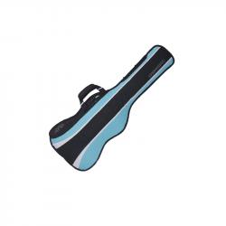 Чехол утепленный 10 мм, для тенор укелеле, цвет Black/Turquoise, серия G030 MADAROZZO MA-G0030-UT/BT
