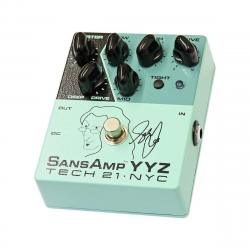 Подписной (Geddy Lee) басовый преамп: полностью аналоговый SansAmp; управление миксом смешивания тон... TECH 21 NYC Geddy Lee