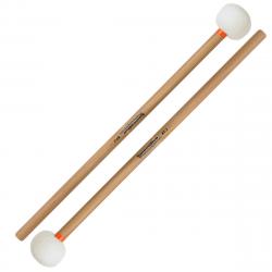 Палочки для литавр Wood Bamboo Legato Круглые наконечники мягкой жёсткости, войлок, цвет белый.Материал ручек: бамбук INNOVATIVE PERCUSSION BT2