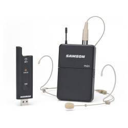 Цифровая головная радиосистема 2,4 ГГц, с компактным поясным передатчиком и приемником в формате USB... SAMSON Stage XPD2 HEADSET