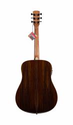 Электроакустическая гитара с глубокой формой корпуса Dreadnought из палисандра и топом из ели. Замечательный инструмент в бюджетном сегменте, который станет удачным выбором для первых концертов.
Тип - электроакустическая гитара
Размер - 4/4
Форма корпуса - Dreadnought
Материал верхней деки - ель
Материал корпуса - палисандр
Материал грифа - красное дерево
Накладка на гриф - палисандр
Струнодержатель - палисандр
Ширина грифа в области верхнего порожка - 42,9 мм
Длина мензуры - 650 мм
пьезоэлектрический датчик
Электроника - пьезодатчик с преампом и тюнером
Покрытие глянцевый лак
Цвет - натуральный PRIMA DSAG205EQ4