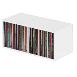 Подставка, система хранения виниловых пластинок 230 шт. , цвет белый GLORIOUS Record Box White 230