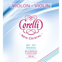 Corelli комплект струн для скрипки, без бобины, среднее натяжение SAVAREZ 700M