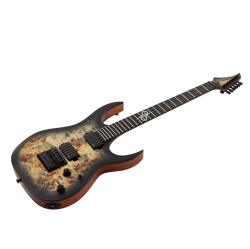 Электрогитара, HH, Fishman Fluence, Evertune, цвет натуральный берст SOLAR GUITARS S1.6APB