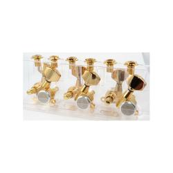 Колки локовые 3+3, позолота GOTOH SG360-07 MG-TRAD 3x3 Gold