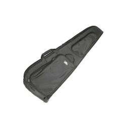 Чехол для электрогитары. Открывается по всей длине, 2 наружных и внутренний карманы, ручки, можно носить как рюкзак, ножки, низ из тезы. Мягкий, ткань верха - нейлон PU, утеплитель - поролон 30мм, подкладка - искусственный войлок, молния - YKK (10), стропа - плотная, фурнитура - Duraflex. AMC-MUSIC ГЭ4.2.pro