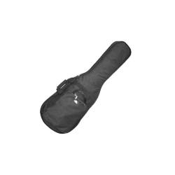 Чехол полужесткий для электрогитары. Крышка на молнии, наружный и внутренний карманы, ручки, можно носить как рюкзак, ножки. Ткань верха - полиэстер, утеплитель - пена 15мм., подкладка - искусственный войлок AMC-MUSIC ГЭ6