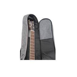 Чехол для акустической гитары, серый/чёрный LUTNER MLDG-33