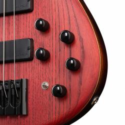 Бас-гитара Artisan Series, цвет красный CORT B4-Element-OPBR