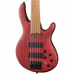 Бас-гитара Artisan Series 5-струнная, цвет красный CORT B5-Element-OPBR