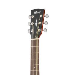 Электроакустическая гитара, с вырезом, леворукая, цвет натуральный CORT SFX-ME-LH-OP
