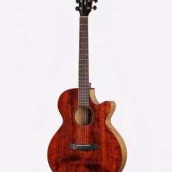 Электроакустическая гитара, с вырезом, цвет натуральный CORT SFX-Myrtlewood-BR
