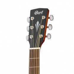 Электроакустическая гитара, Grand Regal Series, с вырезом, леворукая, натуральный CORT GA-MEDX-LH-OP