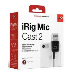 Микрофон для iOS/Android устройств IK MULTIMEDIA iRig-Mic-Cast-2