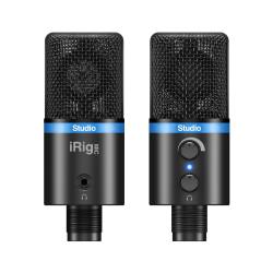 Микрофон USB, конденсаторный IK MULTIMEDIA iRig-Mic-Studio-Black