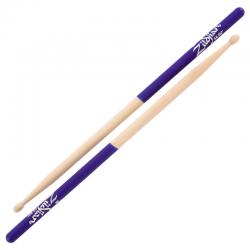 Барабанные палочки с деревянным наконечником ZILDJIAN 5A Wood Purple DIP