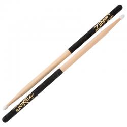 Барабанные палочки с нейлоновым наконечником ZILDJIAN 5B Nylon Black DIP