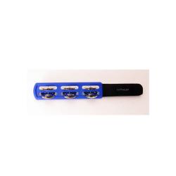 Бубенцы плоские на пластиковой ручке, синий FLEET SL-6BL