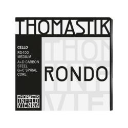 Rondo Комплект струн для виолончели размером 4/4, среднее натяжение THOMASTIK RO400
