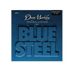 Комплект струн для бас-гитары, сталь, 45-105 DEAN MARKLEY 2674 Blue Steel