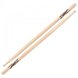 Барабанные палочки с деревянным наконечником ZILDJIAN Hickory Series Super 7A Wood Natural