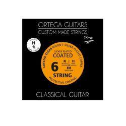 Pro Комплект струн для классической гитары 4/4, с покрытием ORTEGA NYP44H