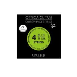 Pro Комплект струн для концертного укулеле, с покрытием ORTEGA UKP-CC