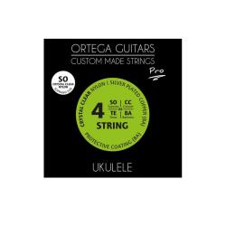 Pro Комплект струн для укулеле сопрано, с покрытием ORTEGA UKP-SO