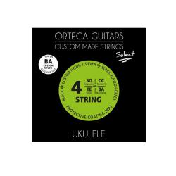 Комплект струн для укулеле баритон, с покрытием ORTEGA UKS-BA