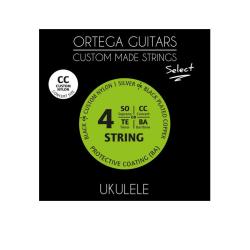 Комплект струн для концертного укулеле, с покрытием ORTEGA UKS-CC