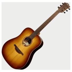 Акустическая гитара, Дредноут, цвет санберст LAG T-118D BRS
