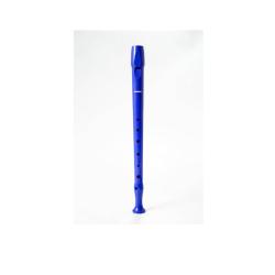 Блокфлейта сопрано, немецкая система, пластик, 1 часть, цвет синий HOHNER B9508DB