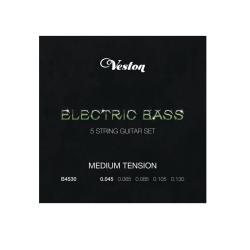 Струны для 5-стунной бас-гитары VESTON B 4530