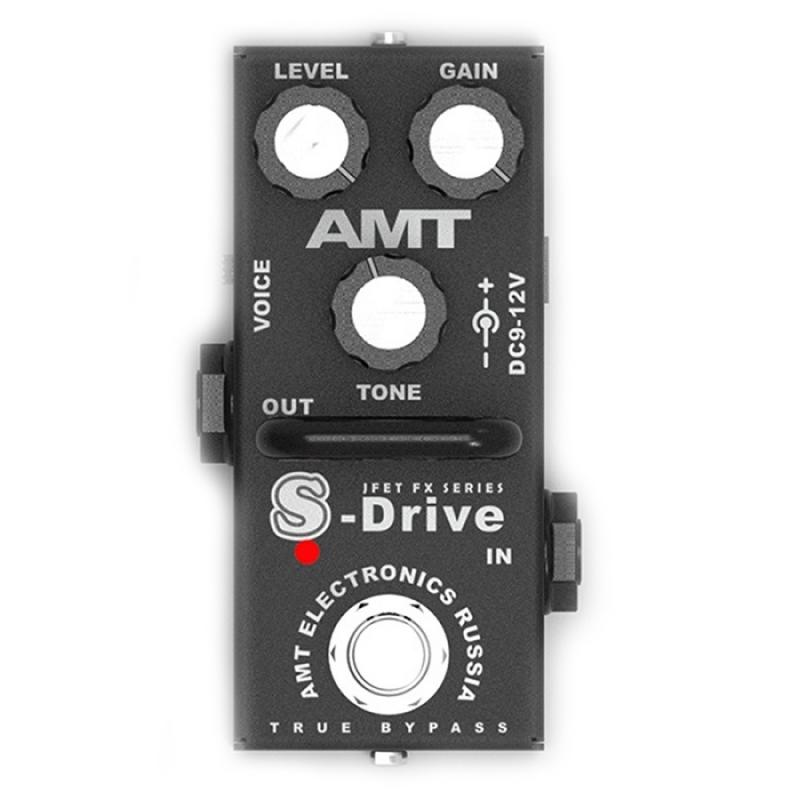  Педаль гитарная, овердрайв AMT SD-2 S-Drive Mini 