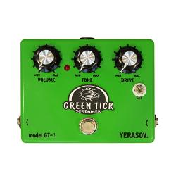 Гитарная педаль серии Insect YERASOV GT-1 Green Tick Screamer