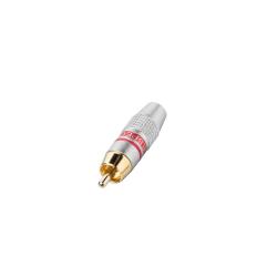 Разъем RCA BESPECO MMRCAR Silver/Red