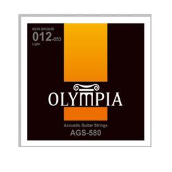 Струны для ак. гитары (12-16-24-35-42-53) Бронза OLYMPIA AGS580