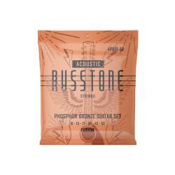 Струны для акуст.гитары Acoustic Phosphor Bronze (10-13-17-30-42-52) RUSSTONE APB10-52